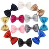 baby leather hair bows