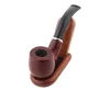 Redwood Ring Solid Wood Tobacco Pipe Gift Box Portable Avtagbar Böjningsfri Hammer