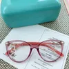 2023 Ny Styl Exqusite TF2213 Women Glasses Frame 5218140 Artificial Pearl Decoration Italy Plank For Recept Glasses Fulls8651629