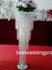 Yeni Stil 4 Tier Crystal Clear Akrilik Çiçek Ekran Düğün Doğum Günü Ekranı Standı Best01121