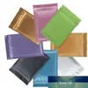 장기간 식품 보관 및 수집품 보호를위한 검은 플라스틱 마일 라 봉투 알루미늄 호일 지퍼 가방 양면 색이두면