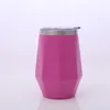 12oz Vacuum Stainless Steel Coffee Cup New Egg Cups Beer Tumbler Double Insulated Milk Mug Free Shipping