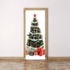 3d klistermärke julgran gåva dörren är fast kan flytta vatten vägg klistermärke sovrum ett vardagsrum diy tapet 004