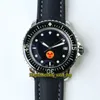 ZF Top version Fifty Fathoms 501511C3052A Sapphire PVD Dark Knight Black Dial Cal1315 Automatic Mens Watch Canvas Strap Designe1022714