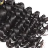 Brazylijskie Virgin Hair Bundles Deep Curly Human Hair Funmi Extensions Wefves 3pcs/Lot Quality Naturalny kolor Bellahair