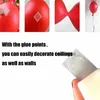 250pcs limpunkt ballong lim hantverk tejp, icke-vätska för hemlagad konst DIY-projekt prickar 1/2 "Avtagbart lim