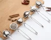 6 styles Stainless Steel Tea Strainer Tea Spoon Seasoning Infuser Star Shell Oval Round Heart Shape Strainer Teaware YD0451