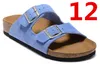 Arizona Fashion Men Women Cork slippers New Summer Lovers' Beach Flat sandals Gladiator Buckle Strap Platform Sandals Casual shoes Flip Flops