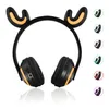 En Yeni Bluetooth Stereo Kedi Kulak Kulaklıkları Yanıp Sönen Kedi Kulak Kulaklıkları Oyun Kulaklık Kulaklık 7 Renk LED LIGE RAZENCE203953978