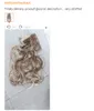 22 Quot Invisible Wire No Clips в наращивании волос Секретные парикмахеры по линии рыбы Синтетические прямые волнистые наращивания волос7987044