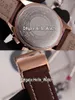 Nowy premier B01 stalowa obudowa AB0118221G1P1 VK kwarc chronograf męski zegarek stopwatch białe pokrętło skórzane paski