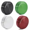 30mm / 40mm / 50mm / 55mm / 63mm / 75mm 2Layer Protabble Sharpstone Tobacco Grinder Custom Of Aluminium Sharp Stone Herb Grinder för rökning