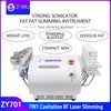 Cavitation RF Tripolar Radio Frequency RF Skin Fire Cavitation Weight Loss RF Laser Machines Vacuum Lipolaser Body Sculpting Salon Equipment