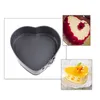 Narzędzia do ciasta 3pcsset kwadratowy okrągłe serce forma MEATAL DOLNA KURCA CHOLETH CHŁAD MOUSSE Pieczenie
