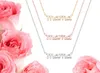 10PCS Small Mama Mom Mommy Letters Necklace Stamped Word Initial Love Alphabet Mother Necklaces for Thanksgiving Mother039s Day4041819