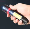 Lampe torche multifonction LED COB 8000 lumens puissantes lampes torche XML T6 lampe torche rechargeable USB super lumineuse avec batterie 18650 intégrée