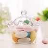 Candy Box Bag Chocolade Gift Plastic Voor Verjaardag Bruiloft Decoratie Craft DIY Gunst Baby Shower Crown Clear