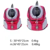 Portable i Praktyczna Travel Pet Carrier Torba Outdoor Cat Dog Double Ramię Mesh Oddychający Plecak Nowy Modny