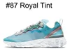 Epische reactie-element 87 Atmos 87 Verjaardag 1 Piet Parra 87 Premium 1 Deluxe Watermeloen Wit Blauw Running Schoenen Sneaker met Doos