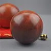 2pieces / set 50mm / 60mm kinesisk hälsa meditation övning stress relief baoding bollar trä hälsosam fitness boll avslappningsterapi