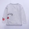 Девочная одежда набор весенняя осенняя мода 2pcs 1-6y Kids O-образная футболка для футболки детская одежда Set223x