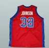 Custom XXS-6XL Vintage Men #32 Vikings Johnson High School College Jersey Size S-4XL of Custom enige naam of nummer