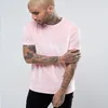 Vente en gros 2018 Printemps Été Européen et Américain Velours Manches Courtes Simple Mode T-shirts Hommes et Femmes.