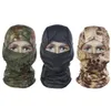 Camuflaje Máscara táctica Arnés CS Máscaras faciales completas Gorras para deportes al aire libre Bicicleta Ciclismo Pesca Motocicleta Esquí Pasamontañas Jefe gorras