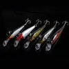 5 Färglaserlinjer minnow Fiske Lures Bass Crankbait Hooks Tackle Crank Baits Oppväska Förpackning 8,4 g 8,5cm / 3.35 "