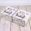 Window Cookie Boxes Portable Four Inches Marbling Cold Wind Hot Stamping Cheese Cake Baking Box Gift Wrap 0 65ytE1