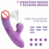 DIBE Sucking clitoris Vibrator 7 speed Vibrator Female Masturbation Automatic Telescopic Suction Absorber Sex toys for women J2222