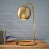 Modern Table Lamps Bedroom Living Room Table Light Simple Romantic Wedding Room Small Metal Bedside Desk Lamp