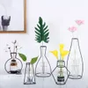 Limit 500 1Pcs Creative Iron Line Flower Plant Vase Pot Dest Flower Plants Stand Holder Terrarium Container Planters Baskets