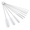 10pcs Drinking Straws Cleaning Brushes Set Nylon Pipe Tube For Bottle Keyboards Jewelry Stainless Steel Handle Clean Brush Tools D5228408