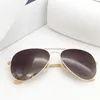 Moda Classic óculos polarizados 58 milímetros Homens Mulheres Pilotos Marca Designer Metal Frame UV400 Shades Driver Espelhado Sun Vidros com casos