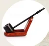 Bron van herkomst Ebony Flat Bottom Popeye Pipe Hand Straight-pole Pipe Spot Wholesale