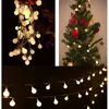 10m 100 LED Balls Globes Fairy LED String Gloeilampen Multicolor Party Bruiloft Kersttuin Outdoor Decor Batterij Activiteiten