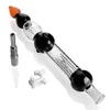 Concentrado Hookah Titânio Fumo Nail Tubo de Água Multicolor de Mini Vidro Bongo Para Plataformas e Dabs 14.4mm tamanho conjunto de queimador de óleo de tabaco