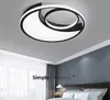 Lampada da soffitto per soggiorno in stile nordico moderno in acrilico Lampada da camera da letto a led Luci cambia colore Luci di illuminazione a led Lampada da soffitto a led NEW MYY