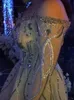 2020 Arabiska Aso Ebi Silver Lyxiga Sexiga Aftonklänningar Beaded Crystals Prom Klänningar Långärmad Formell Party Andra Reception Gäster ZJ33