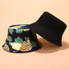 Szerokie brzegowe czapki 2022 Drukuj rybakowy kapelusz Tide Mężczyźni i kobiety Street Wild Visor Summer Outdoor Leisure Basin Cap Kapianki