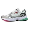 adidas falcon donne Fashion Designer mens Falcon scarpe da corsa triple nero oro bianco rosa viola navy in pelle blu scarpe da ginnastica formatori sportivi