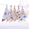 Baby Bibs Waterproof Triangle Cotton Cartoon Child Baberos Bandana Bibs Babador Dribble Bibs Newborn Slabber Absorbent Cloth