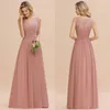 Ny ankomst rosa brudtärna klänningar 2020 spaghetti band godis färg sjöjungfru klänning bröllopsfest klänning vestidos defesta cps1365