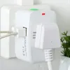 All In One Universal International Plug Adapter USB Port World Travel AC Power Charger Adapter met AU US UK EU Converter Plug