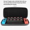 For Nintendo Switch Console Case Durable Game Card Storage NS Bags Carrying Cases Hard EVA Bag shells Portable Carrying Bag Protec260i