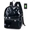 Designer3262 2019 New Arrival Fashion Women School Bags Punk Style Men Backpack Backpack PU Leather Lady Bags4733213