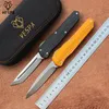 Free shipping,High quality VESPA Version folding Knife Blade:M390 Handle:7075Aluminum+TC4,Outdoor camping survival knives EDC tools