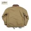 2019 não estoque khaki n-1 deck jaqueta vintage usn uniforme militar para homens n1 ly191206