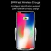 Automatisk sensorbil Trådlös laddare för iPhone XS Max XR X Samsung S10 S9 Intelligent infraröd snabb Wirless Charging Car Phone H7036411